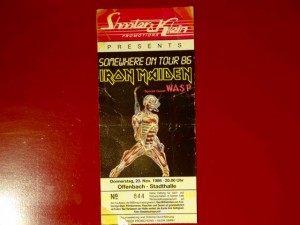 Iron Maiden 1986 Offenbach 