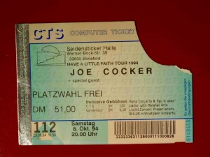 Joe Cocker 1994 Bielefeld  