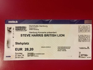 Steve Harris - British Lion - Markthalle Hamburg